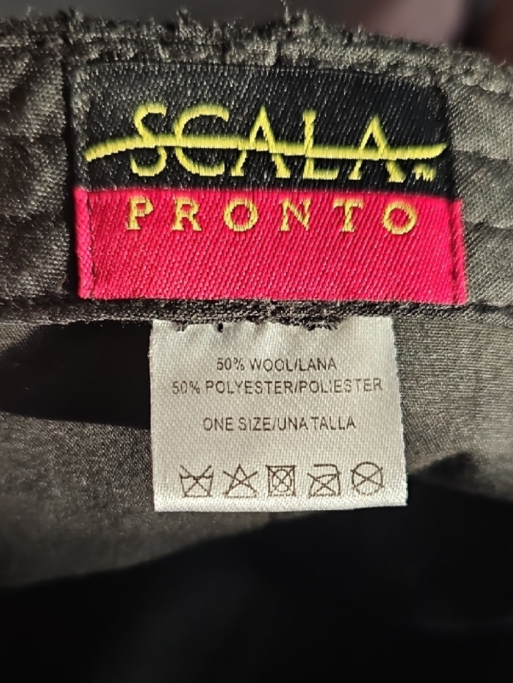 Scala Black Embellished Women's Hat - Picture 11 of 11